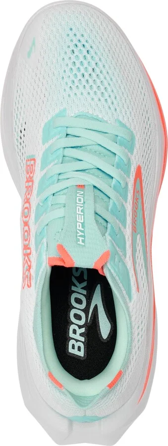 Brooks Women's Hyperion 3 Running Sneakers from Finish Line - White,Pink, Clay - Image 5