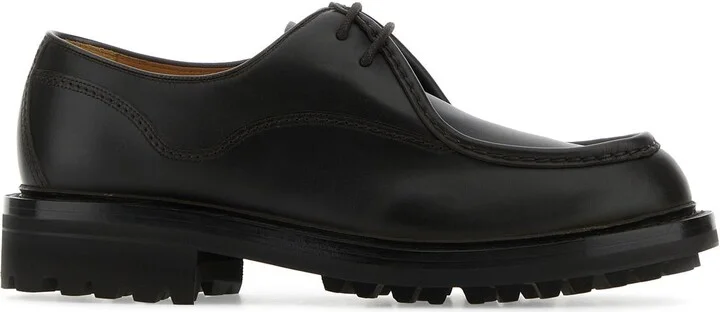 Brow leather Lymington lace-up shoes