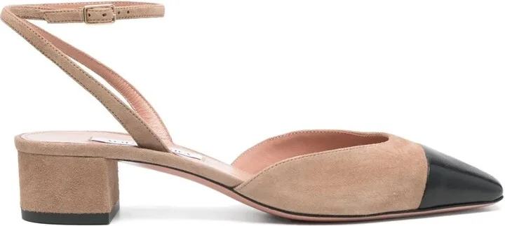 Brown 35mm French Flirt Pumps