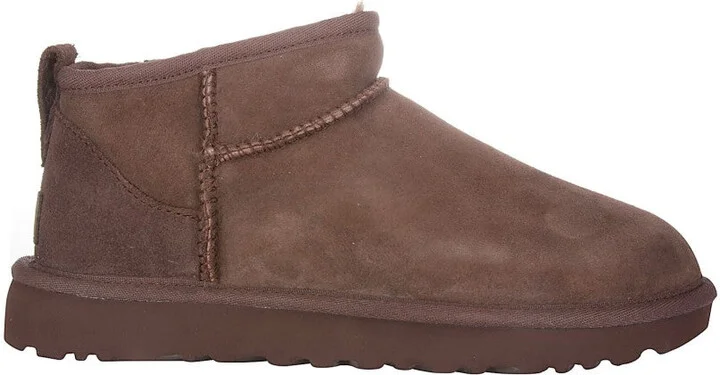Brown Ankle Boot With Plush Interior