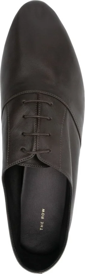 Brown Award Lace-Up Shoes - Image 4