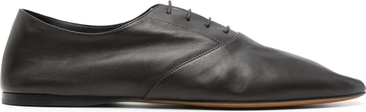 Brown Award Lace-Up Shoes
