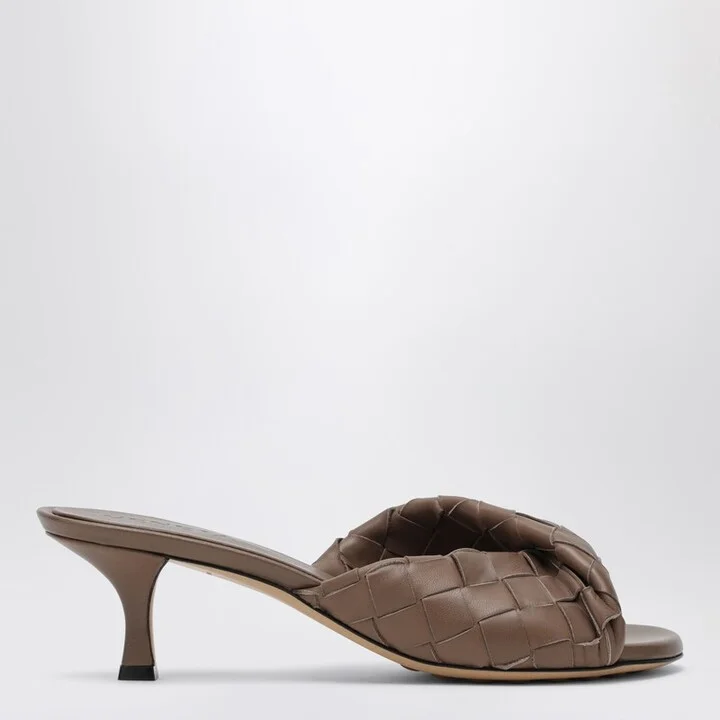 Brown Blink Mule Sandal in Braided