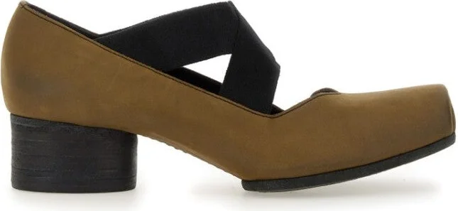 Brown Carbon Fiber Ballerina Shoes