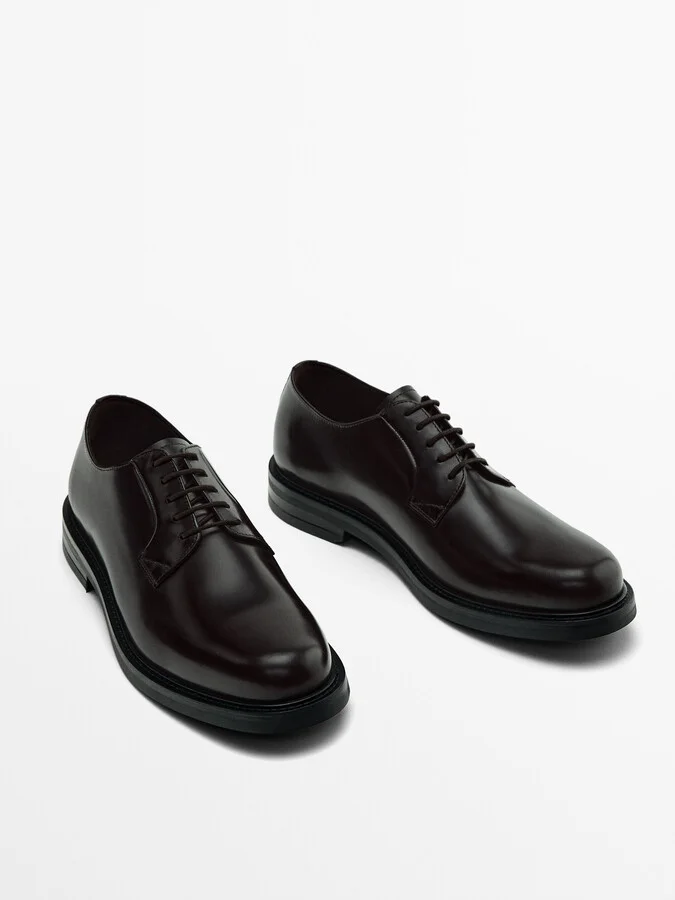 Brown Derby Shoes - Image 3