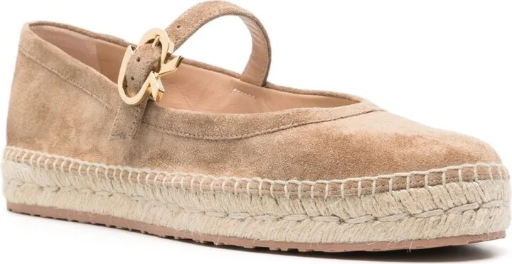 Brown Elda Suede Espadrilles - Image 2