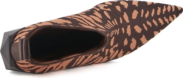 Brown Gem Sock Hi - Coffee - Image 5