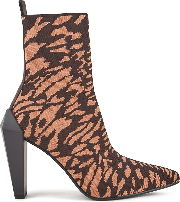 Brown Gem Sock Hi - Coffee