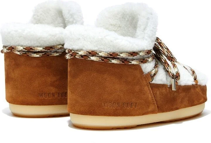 Brown LAB69 Icon Shearling Pumps - Image 3