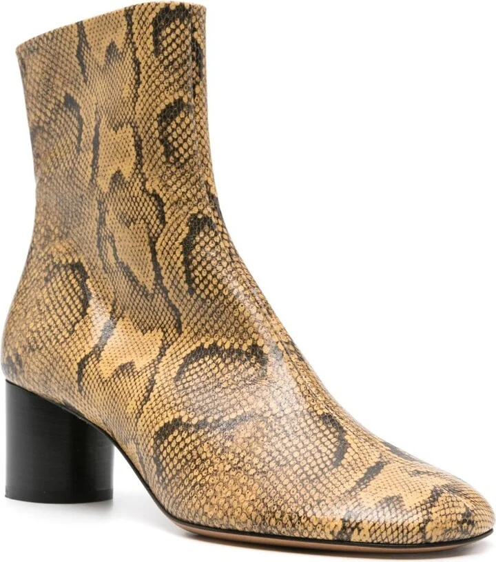 Brown Laeden 50 Leather Ankle Boots - Image 2