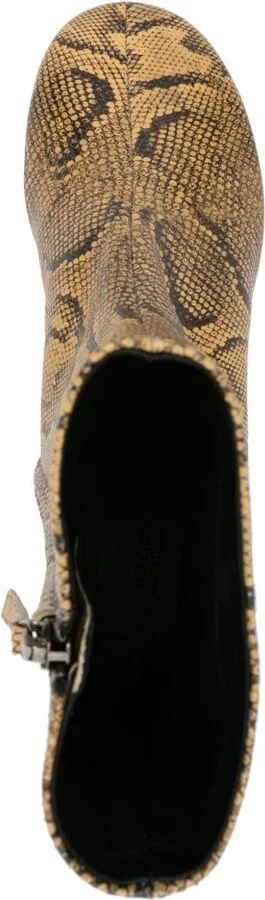 Brown Laeden 50 Leather Ankle Boots - Image 4