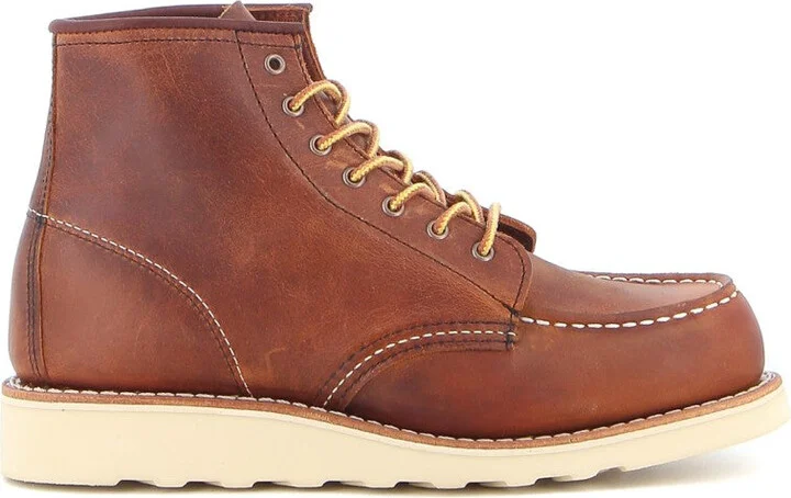 Brown Leather Ankle Boot
