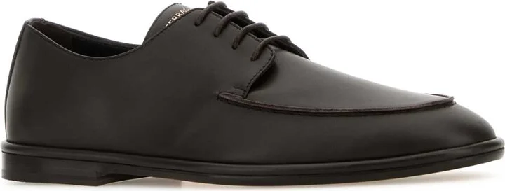 Brown Leather Blade 2 Lace-up Shoes - Image 2
