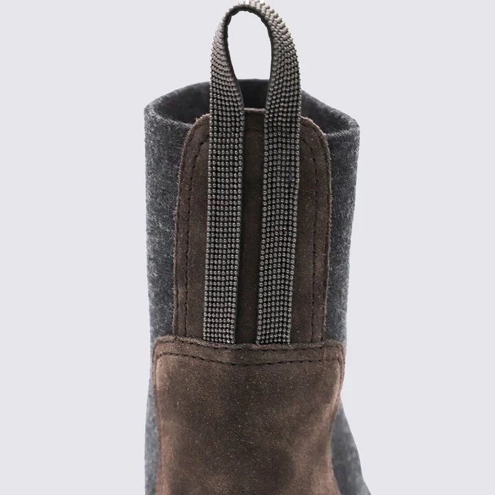 Brown Leather Boots - Image 4