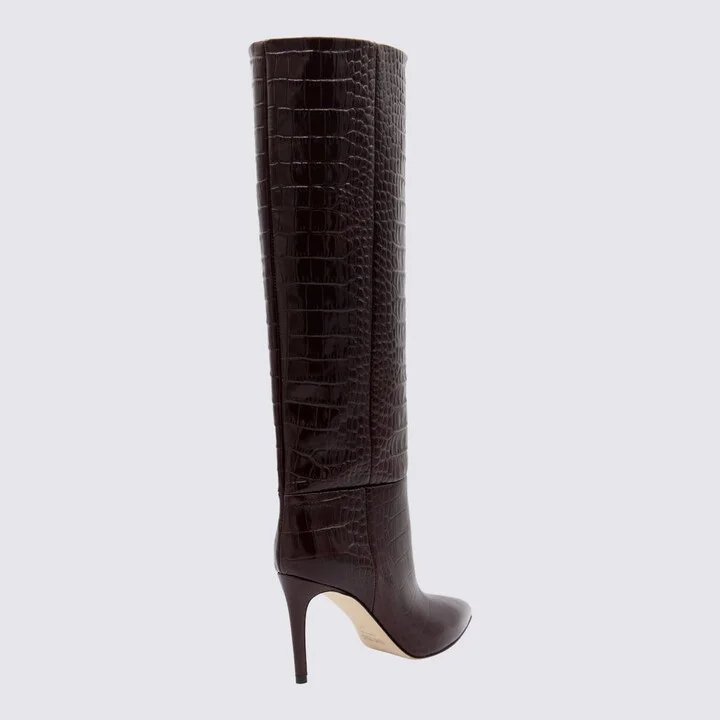 Brown Leather Boots - Image 2