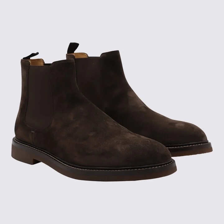 Brown Leather Boots - Image 2
