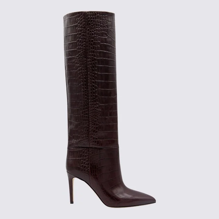 Brown Leather Boots