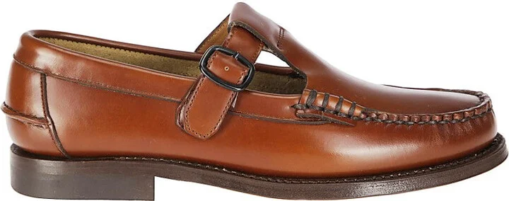 Brown Leather Derby Shoe