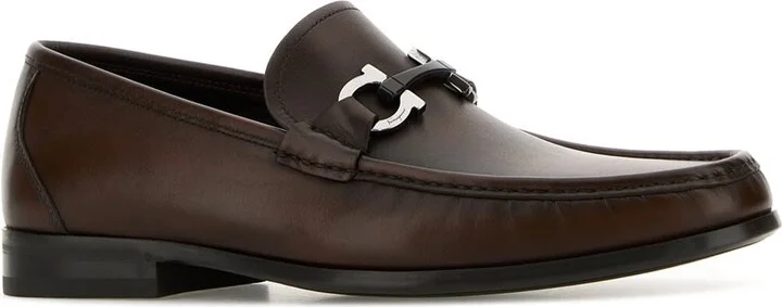 Brown Leather Grandioso Loafers - Image 2