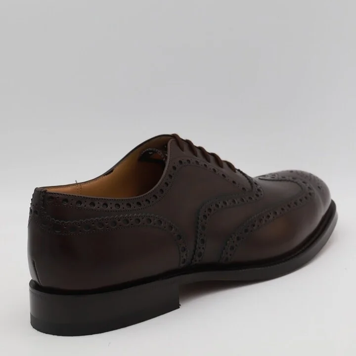 Brown Leather Lace Up Shoes - Image 2