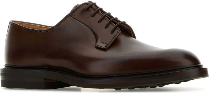 Brown Leather Lanark 3 Lace-up Shoes - Image 2