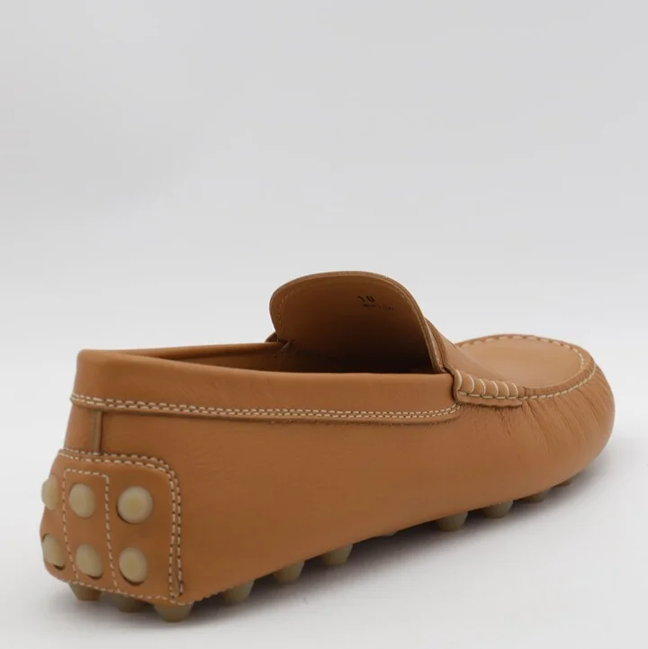 Brown Leather Loafers - Image 2