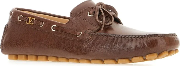 Brown Leather Loafers - Image 2