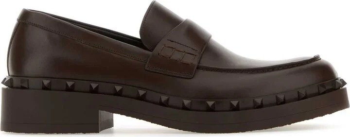 Brown Leather Loafers