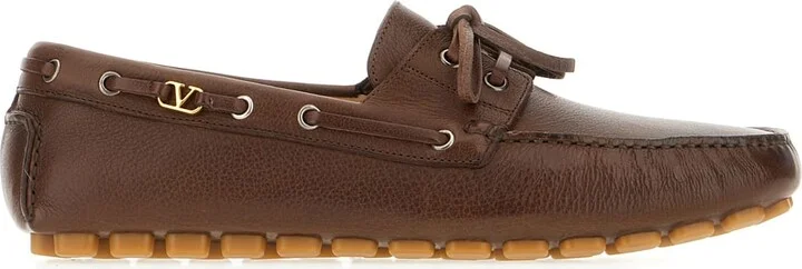 Brown Leather Loafers