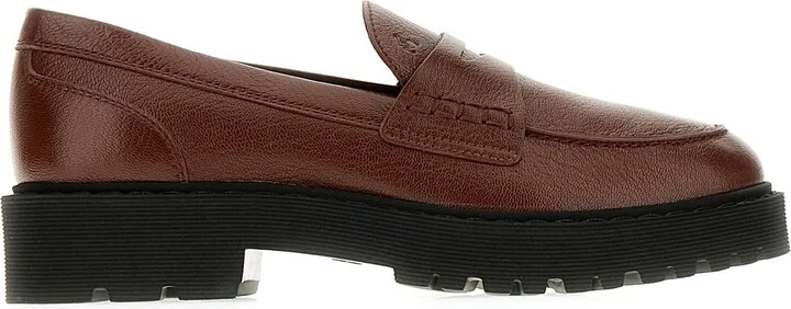 Brown Leather Loafers