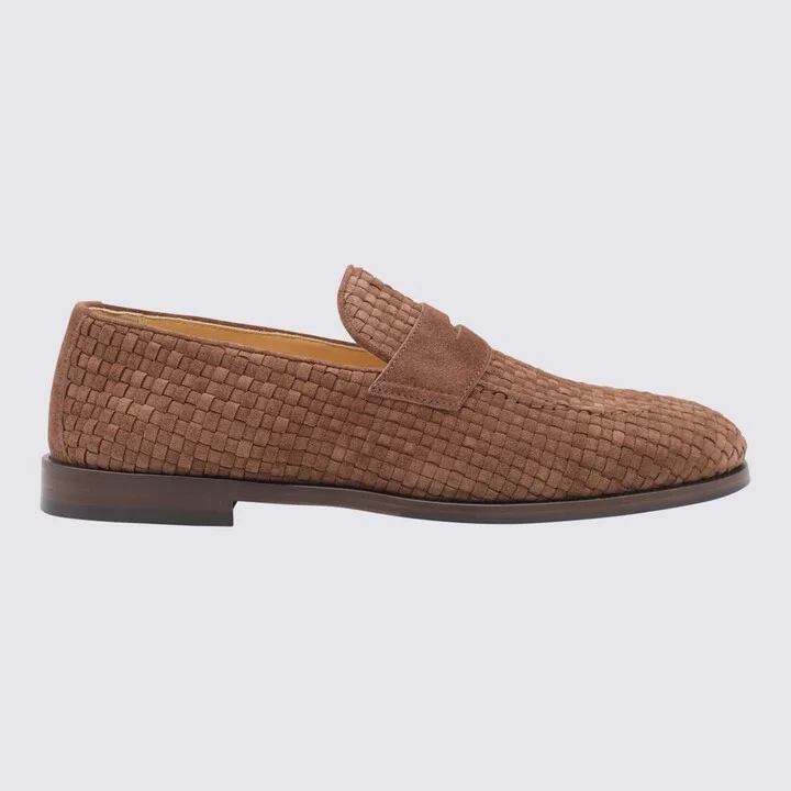 Brown Leather Loafers