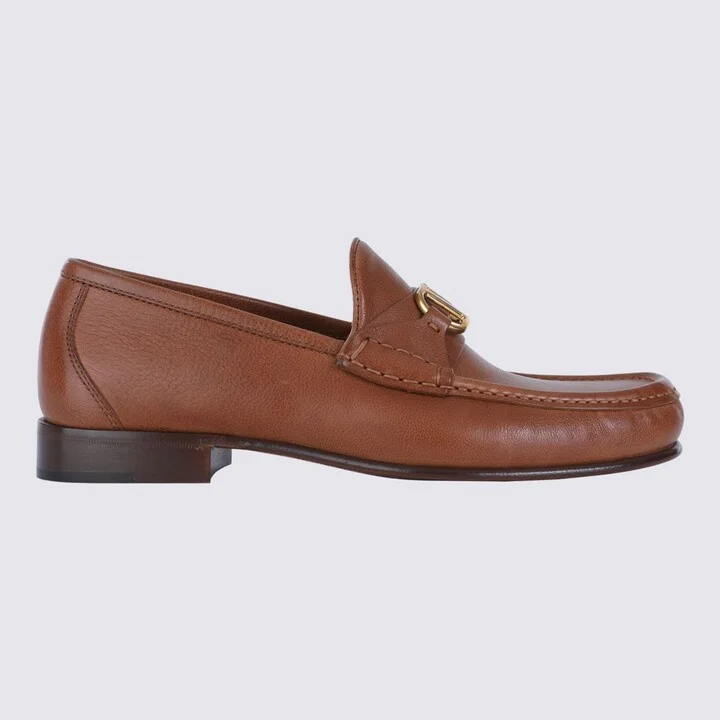 Brown Leather Loafers