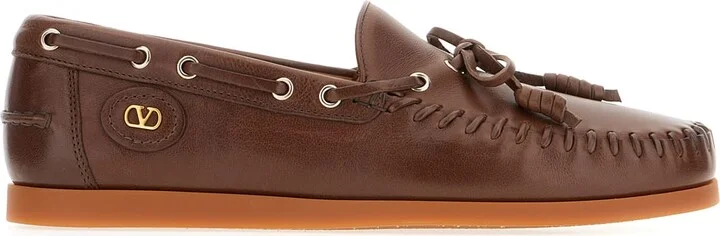 Brown Leather Loafers