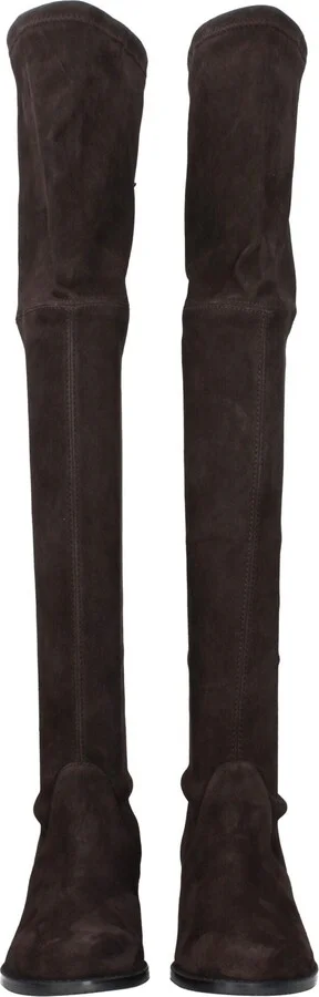 Brown Leather Over The Women's Knee - Image 3