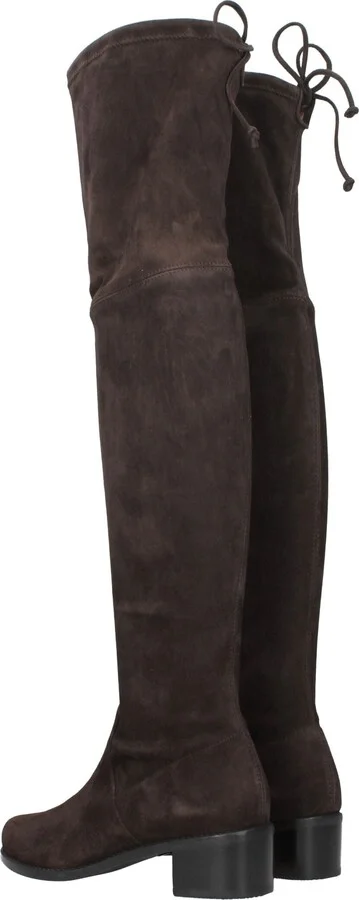 Brown Leather Over The Women's Knee - Image 4