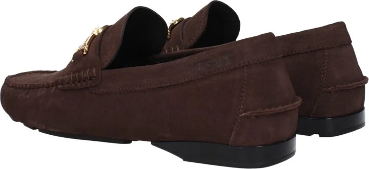 Brown Leather Slip-On Men's Loafers - Image 4