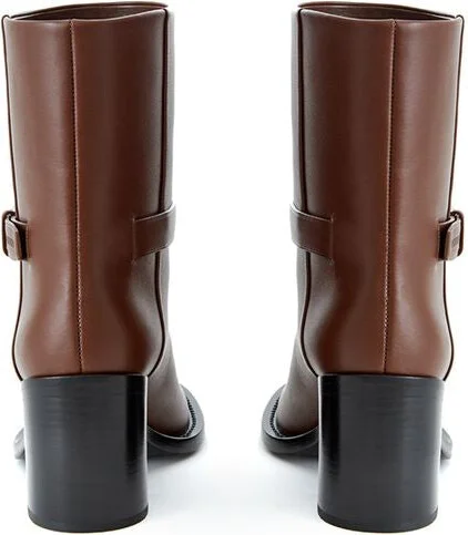 Brown Leather Women's Boot - Image 3