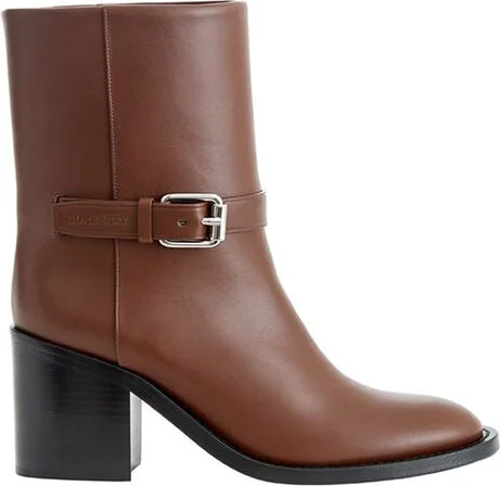 Brown Leather Women's Boot