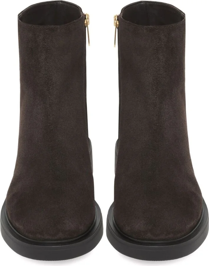 Brown Lexington Suede Ankle Boots - Image 3