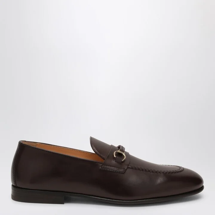 Brown Loafers with Bit