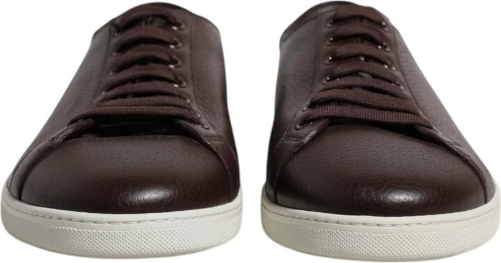 Brown Low Top Men Saint Tropez Sneakers Men's Shoes - Image 2