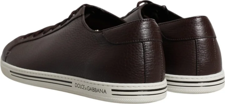 Brown Low Top Men Saint Tropez Sneakers Men's Shoes - Image 5