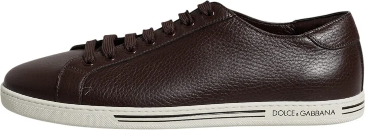 Brown Low Top Men Saint Tropez Sneakers Men's Shoes - Image 6