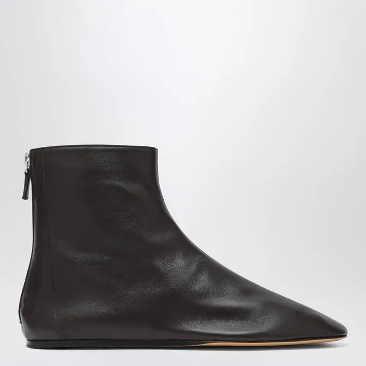 Brown Luna ankle boots