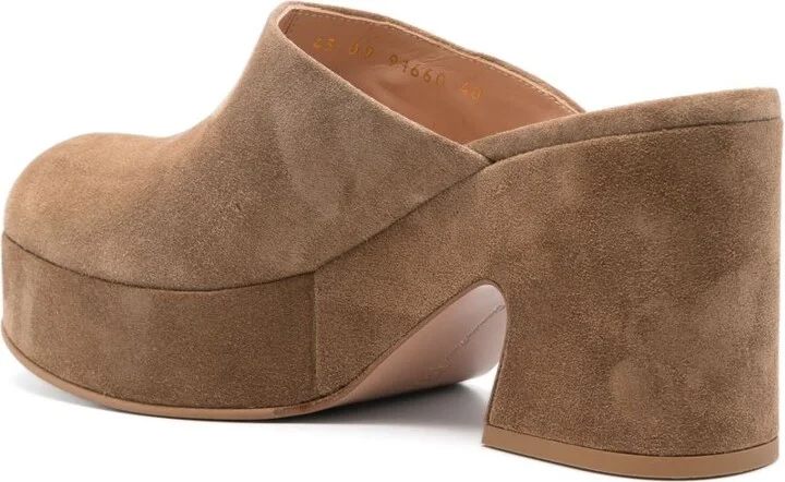 Brown Lyss Mules - Image 3