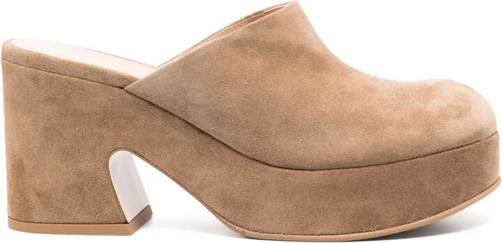 Brown Lyss Mules