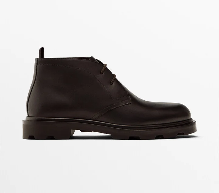 Brown Nappa Safari Boots - Image 2