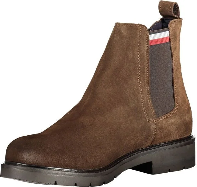 Brown Polyester Men's Boot - Image 3