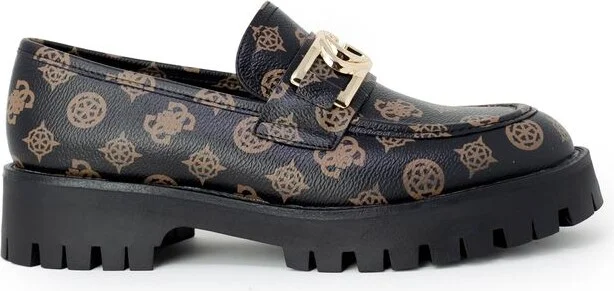 Brown Polyethylene Women's Platform