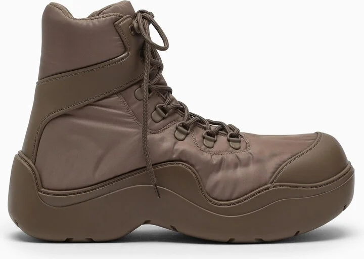 Brown Puddle Bomber Lace-up Boots - Image 2